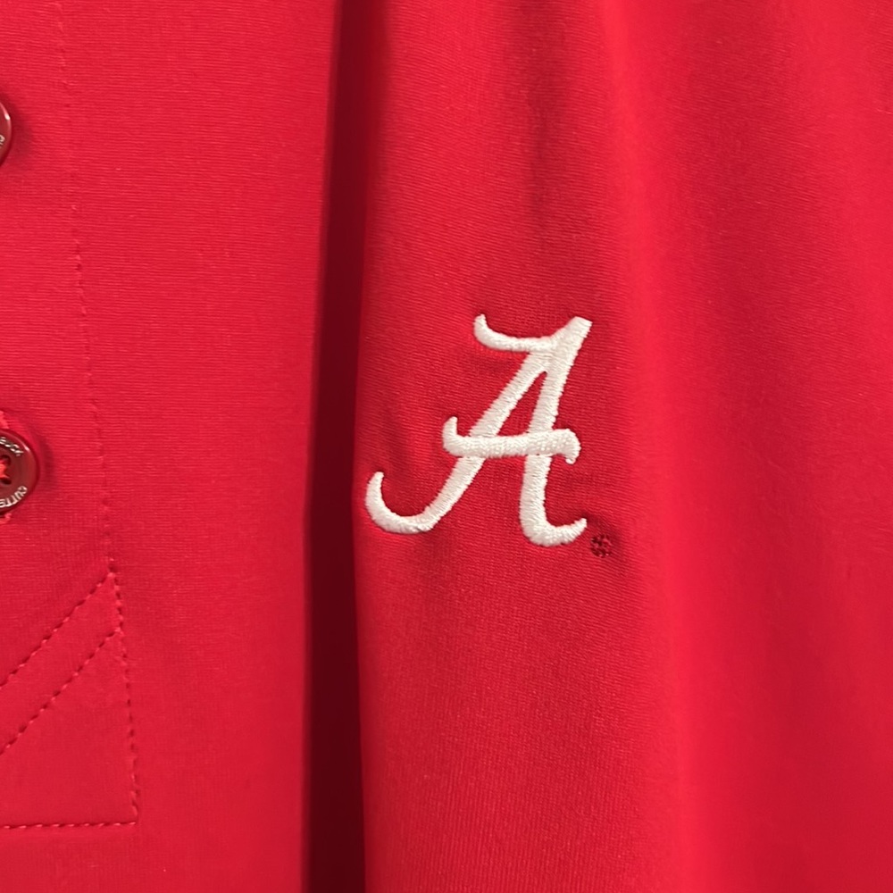 University of Alabama polo - Red - large Like New Cutter and buck
